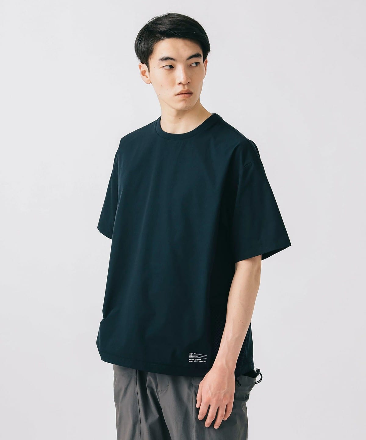 クイックドライ Tシャツ(水陸両用・吸水速乾) Tシャツ・カットソー MEN NAVY L クイックドライ Tシャツ(水陸両用・吸水速乾) Tシャツ・カットソー MEN NAVY L