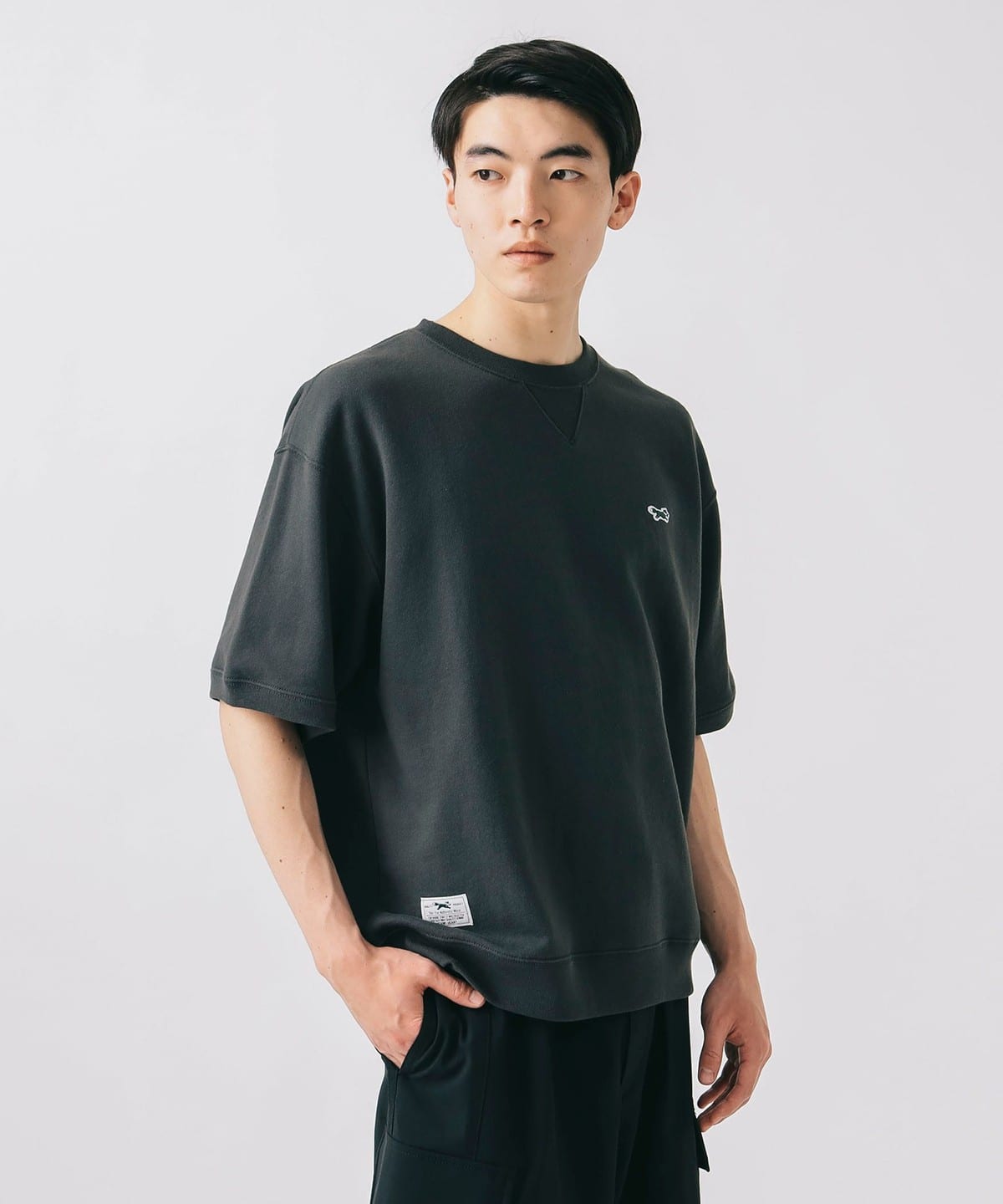 【EXCLUSIVE】PENNEY'S ペニーズ / FOX ショートスリーブ スウェット トップス MEN CHARCOAL GREY L 【EXCLUSIVE】PENNEY'S ペニーズ / FOX ショートスリーブ スウェット トップス MEN CHARCOAL GREY L
