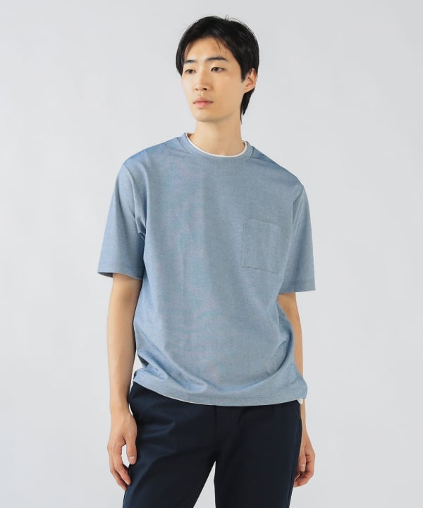 BEAMS HEART ファーベスト BEAMS HEART（ビームス ハート）ノーカラー フェイクファー