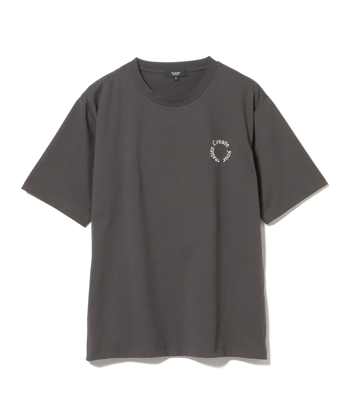 BEAMS HEART（ビームス ハート）ラウンド 刺繍 エンブレム Tシャツ
