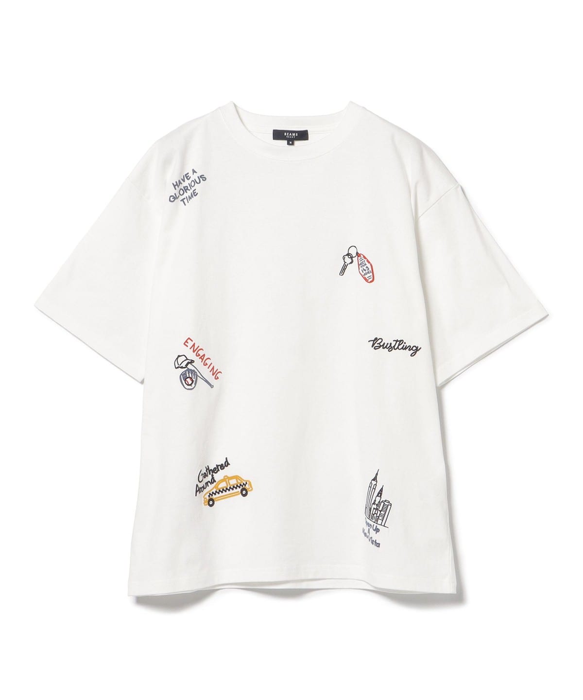 ニューヨーク メキシコ グラフィック Tシャツ Tシャツ・カットソー MEN WHITE/NEWYORK M ニューヨーク メキシコ グラフィック Tシャツ Tシャツ・カットソー MEN WHITE/NEWYORK M