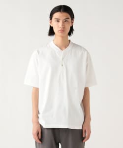 スキッパー ヘンリーネック Tシャツ（吸水速乾）