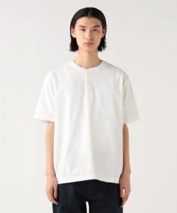 ポリエステル サーマル ヘンリー Tシャツ（吸水速乾）