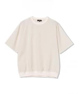 麻混 メランジ 布帛 Tシャツ