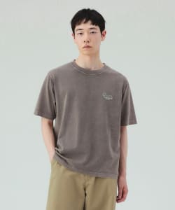 GMS ウォッシュ加工 ワンポイント刺繍 Tシャツ