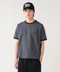 モダン配色 リンガー Tシャツ