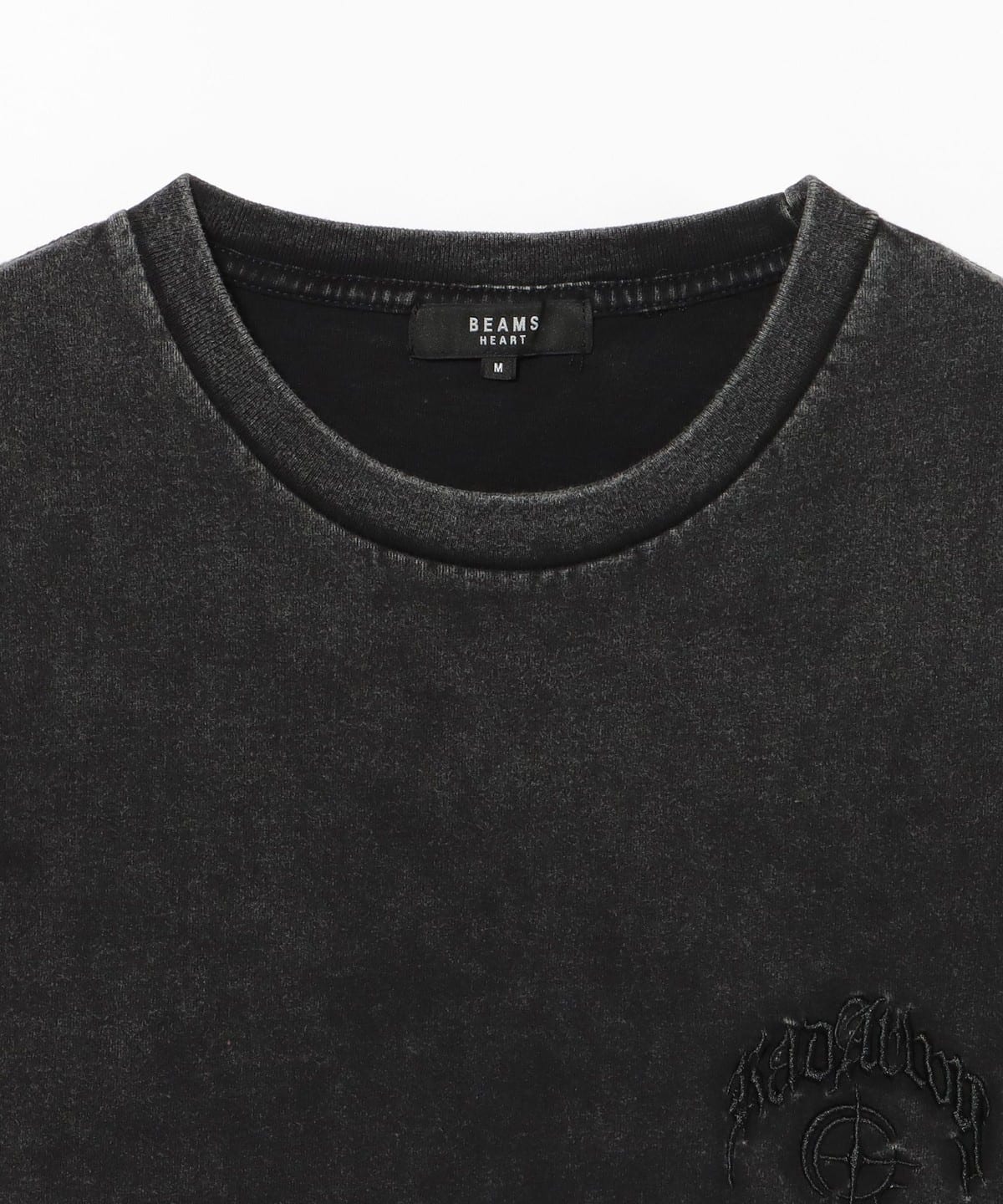 BEAMS HEART（ビームス ハート）ワンポイント エンブロイダリー T 