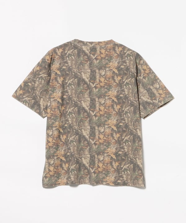 アップリケ ウォッシュ クルーネック Tシャツ