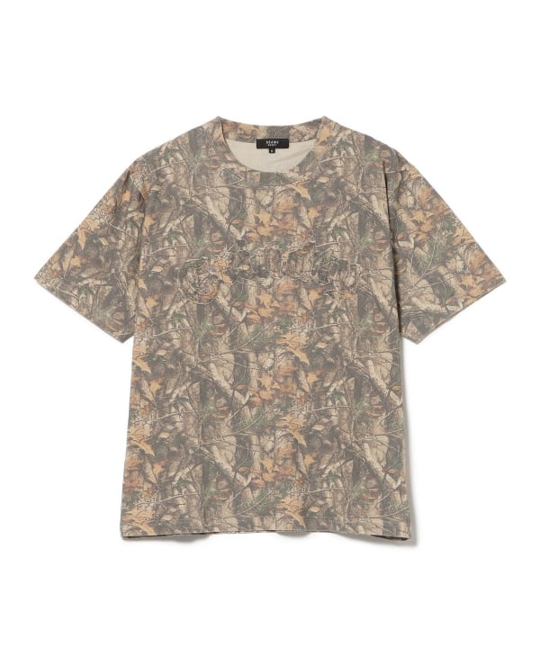 アップリケ ウォッシュ クルーネック Tシャツ