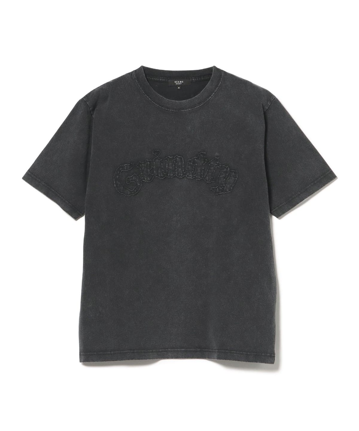 BEAMS HEART（ビームス ハート）アップリケ ウォッシュ クルーネック T 