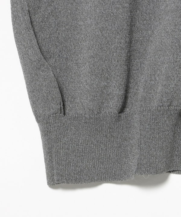 [10% OFF Coupon Eligible] Henley Neck Short Sleeve Knit (Cooling Fabric)