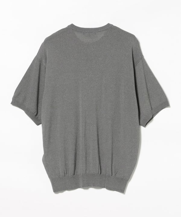 [10% OFF Coupon Eligible] Henley Neck Short Sleeve Knit (Cooling Fabric)