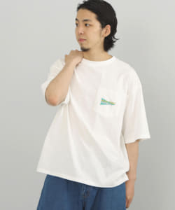 BEAMS HEART / Broad Street Oyster Co. バックプリント Tシャツ（トートバッグセット）