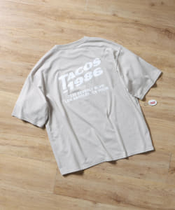 BEAMS HEART / TACOS 1986 プリントTシャツ（キーホルダーセット）