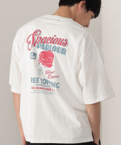アイスクリーム プリント Tシャツ