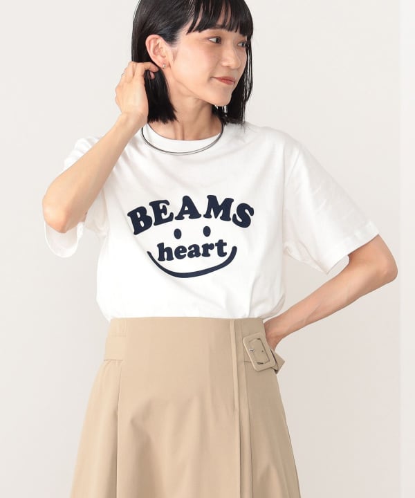 BEAMS HEART（ビームス ハート）BEAMS HEART / スマイルロゴ Tシャツ 