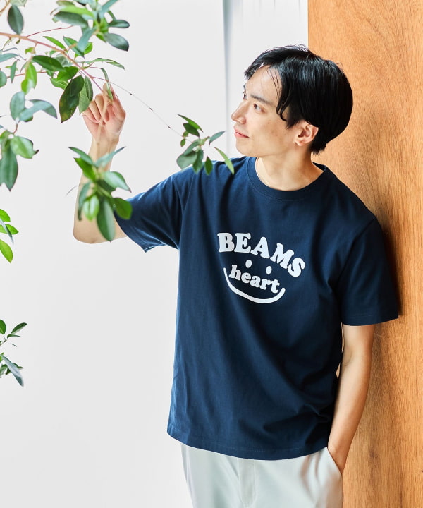 BEAMS HEART（ビームス ハート）BEAMS HEART / スマイルロゴ Tシャツ