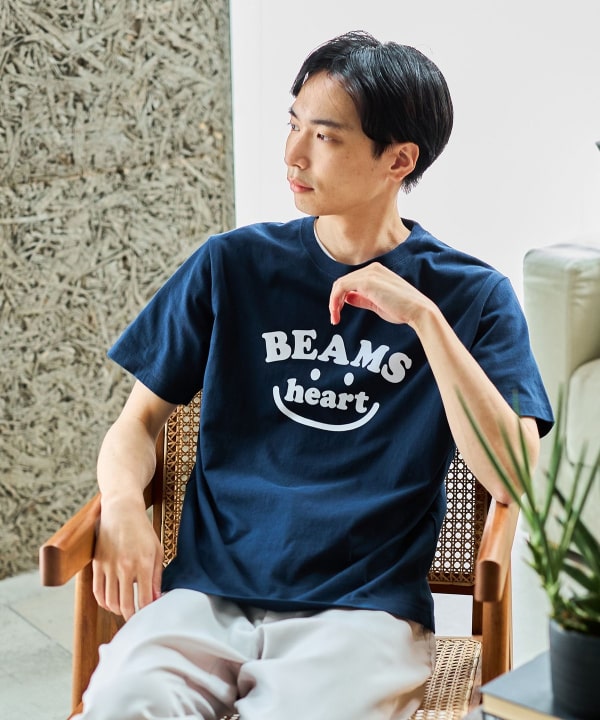 BEAMS HEART（ビームス ハート）BEAMS HEART / スマイルロゴ Tシャツ