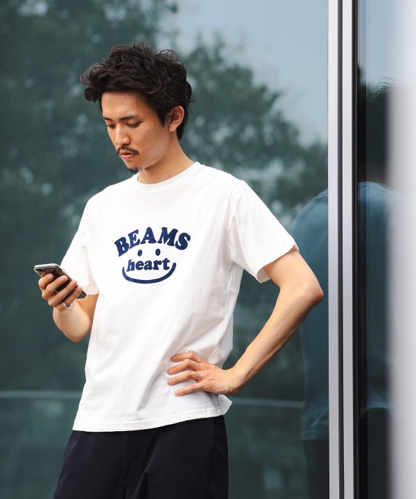 BEAMS HEART（ビームス ハート）BEAMS HEART / スマイルロゴ Tシャツ