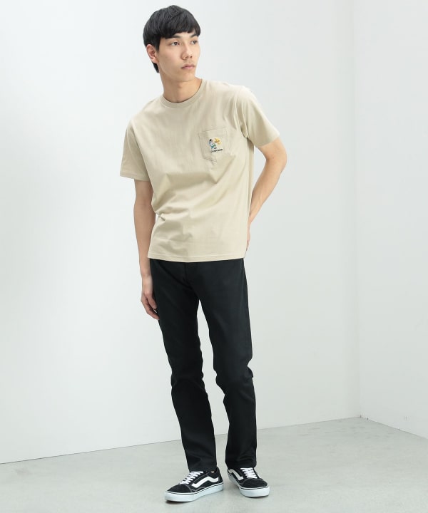 BEAMS HEART (BEAMS HEART) BEAMS HEART / Camp Bear Pocket T-shirt