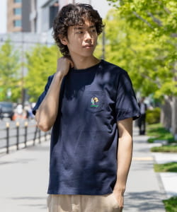 キャンプ ベアー ポケットTシャツ