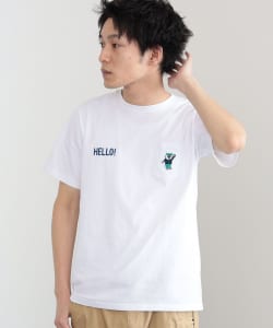 BEAMS HEART / ツッキー ハロー ポケット Tシャツ