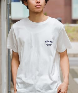 BEAMS HEART / 男裝 微笑 LOGO 短袖 T恤