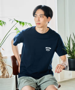 BEAMS HEART / 男裝 微笑 LOGO 短袖 T恤