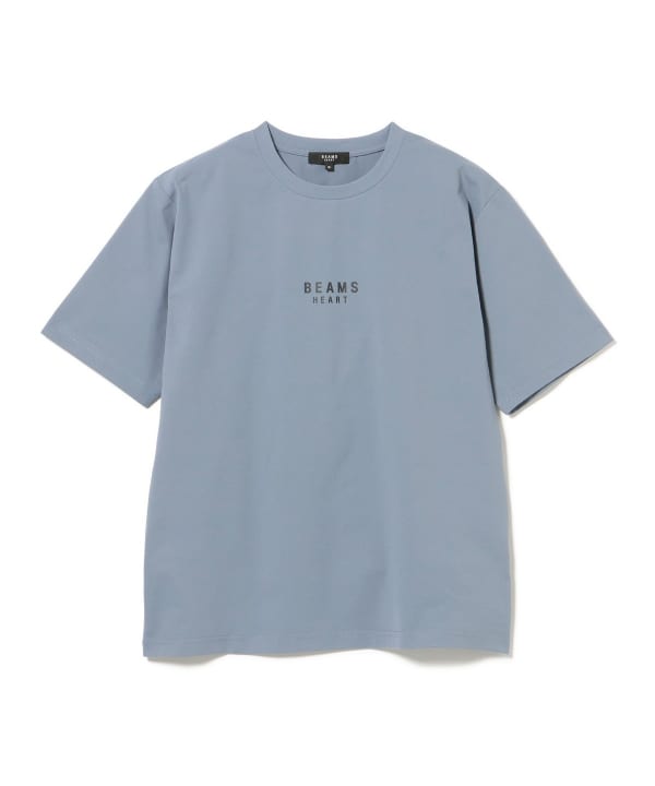 BEAMS HEART logo short sleeve top (moisture-wicking, quick-drying, anti-pilling)