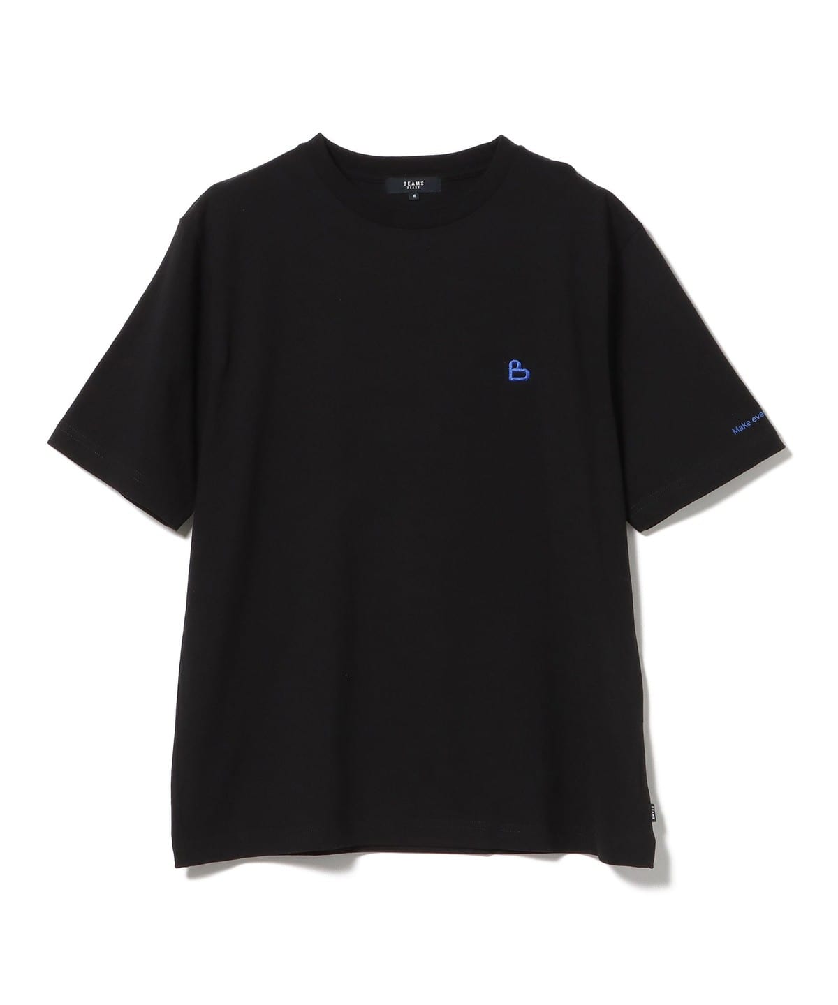 B-HEARTロゴ ワンポイント Tシャツ Tシャツ・カットソー MEN BLACK S B-HEARTロゴ ワンポイント Tシャツ Tシャツ・カットソー MEN BLACK S