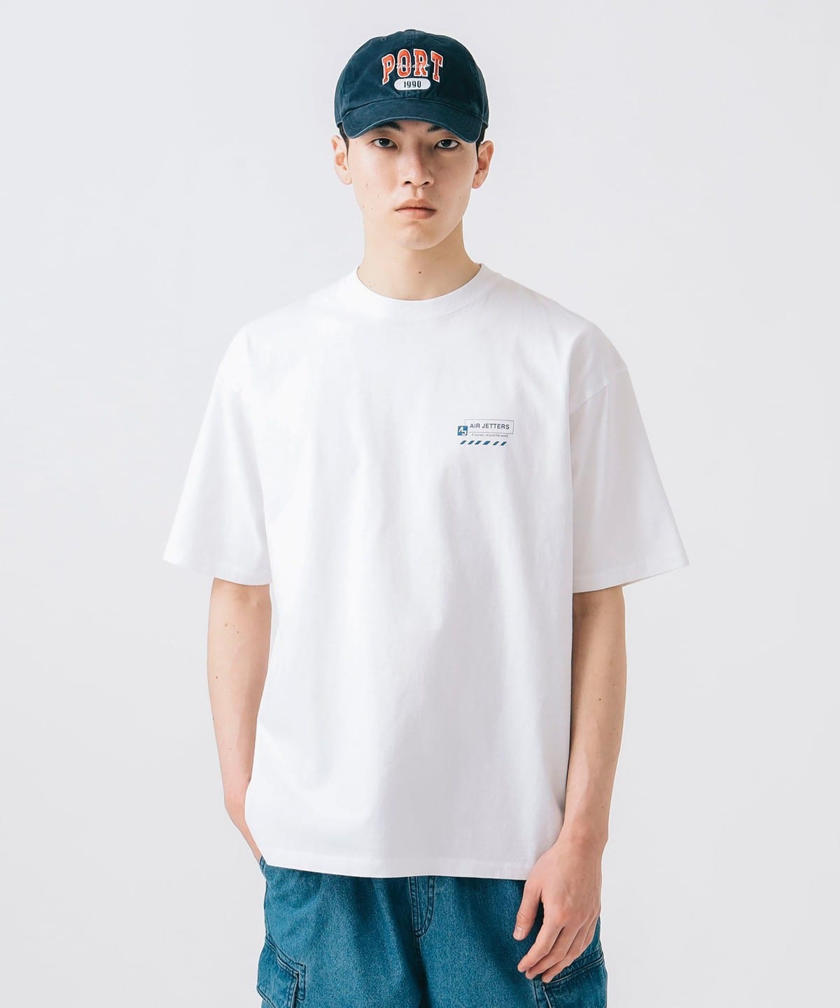 サインボード グラフィック Tシャツ Tシャツ・カットソー MEN WHITE/AIRJET S サインボード グラフィック Tシャツ Tシャツ・カットソー MEN WHITE/AIRJET S