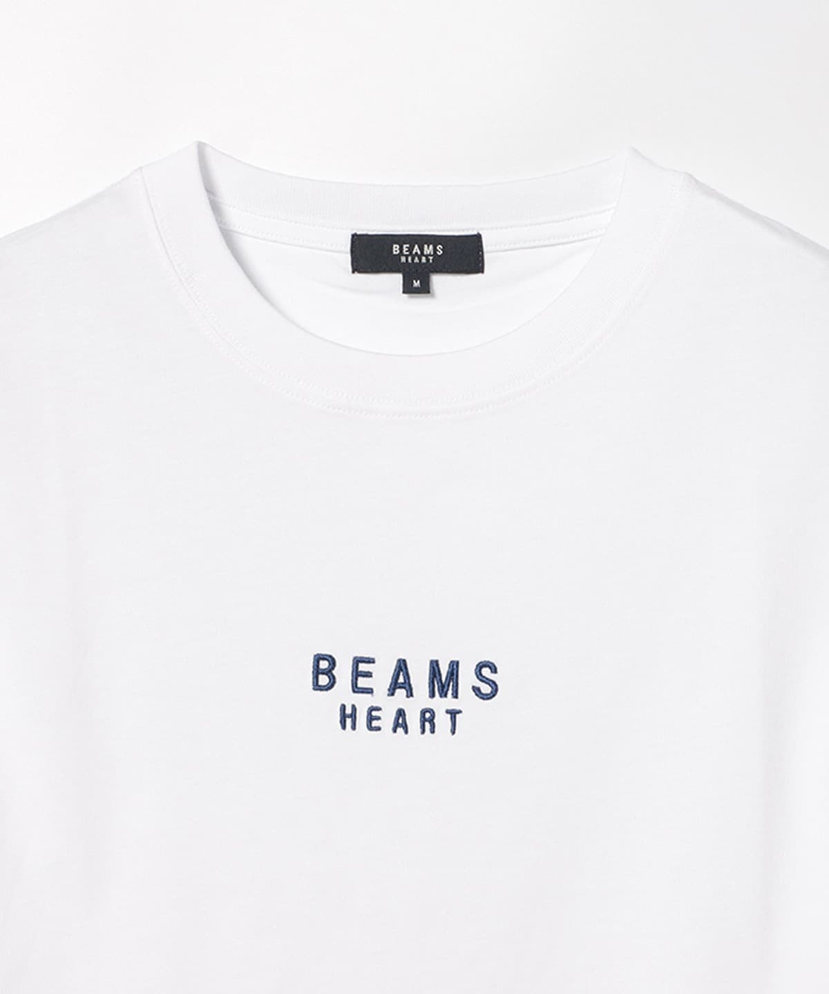 BEAMS HEART（ビームス ハート）BEAMS HEART ロゴ 刺繍 Tシャツ