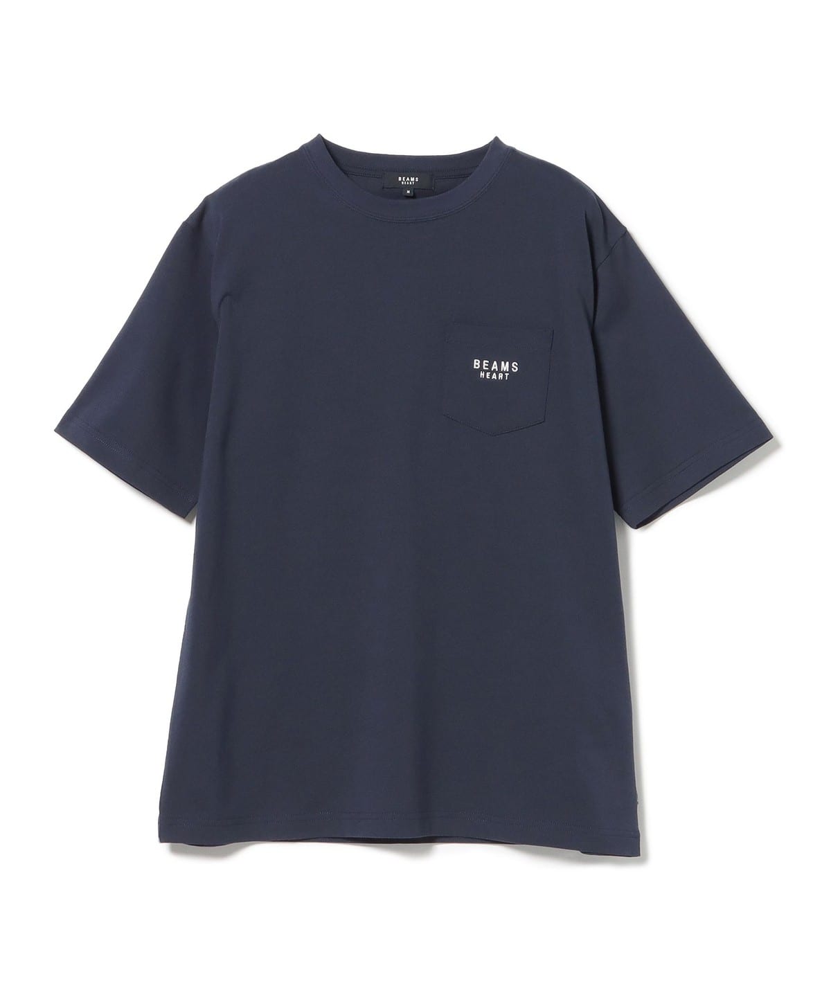 BEAMS HEART ビームス ハート ロゴ ポケット Tシャツ Tシャツ・カットソー MEN NAVY S