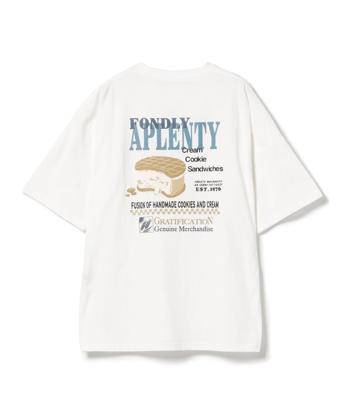 アイスクリーム バッグプリント Tシャツ Tシャツ・カットソー MEN WHITE/アイスサンド M アイスクリーム バッグプリント Tシャツ Tシャツ・カットソー MEN WHITE/アイスサンド M