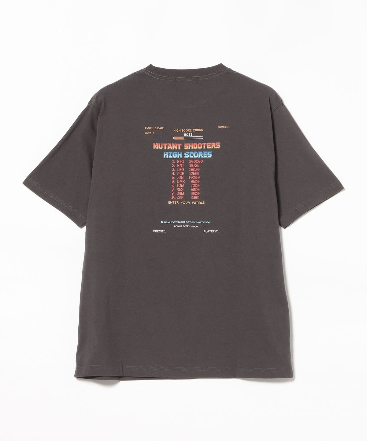 BEAMS HEART（ビームス ハート）ビットゲーム グラフィック Tシャツ（T 
