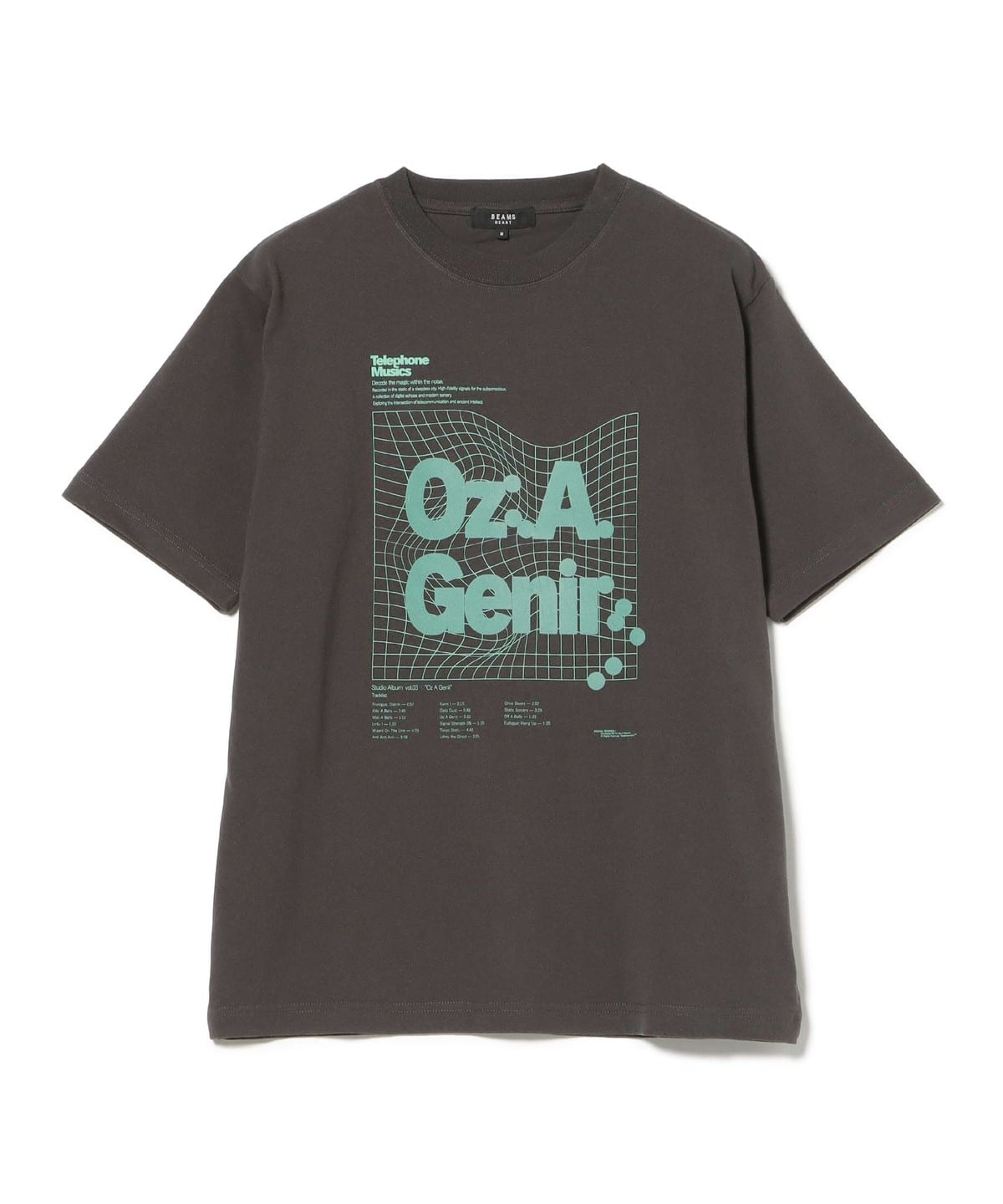 BEAMS HEART（ビームス ハート）レコードアート グラフィックTシャツ 