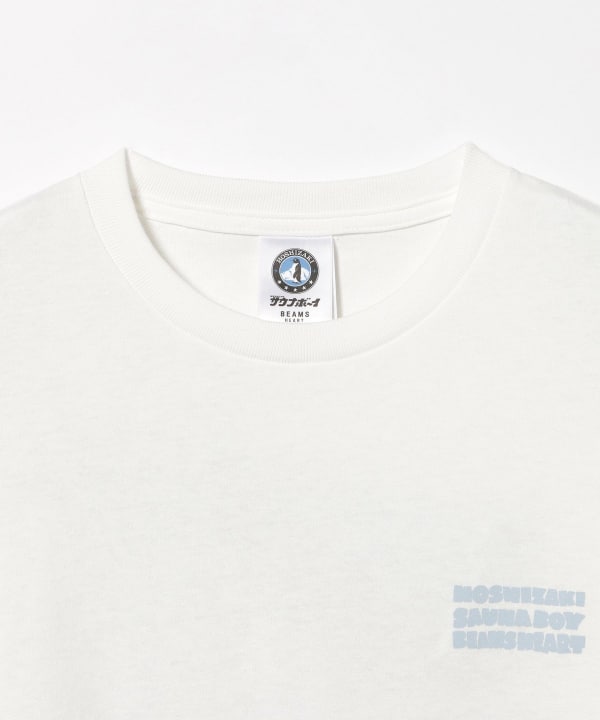 ホシザキ × サウナボーイ / ロゴプリント Tシャツ