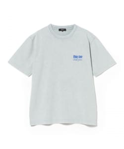 フェード ワンポイント プリント Tシャツ