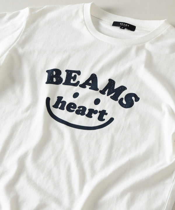 BEAMS HEART（ビームス ハート）【アウトレット】BEAMS HEART / スマイルロゴ Tシャツ（Tシャツ・カットソー Tシャツ）通販｜ BEAMS