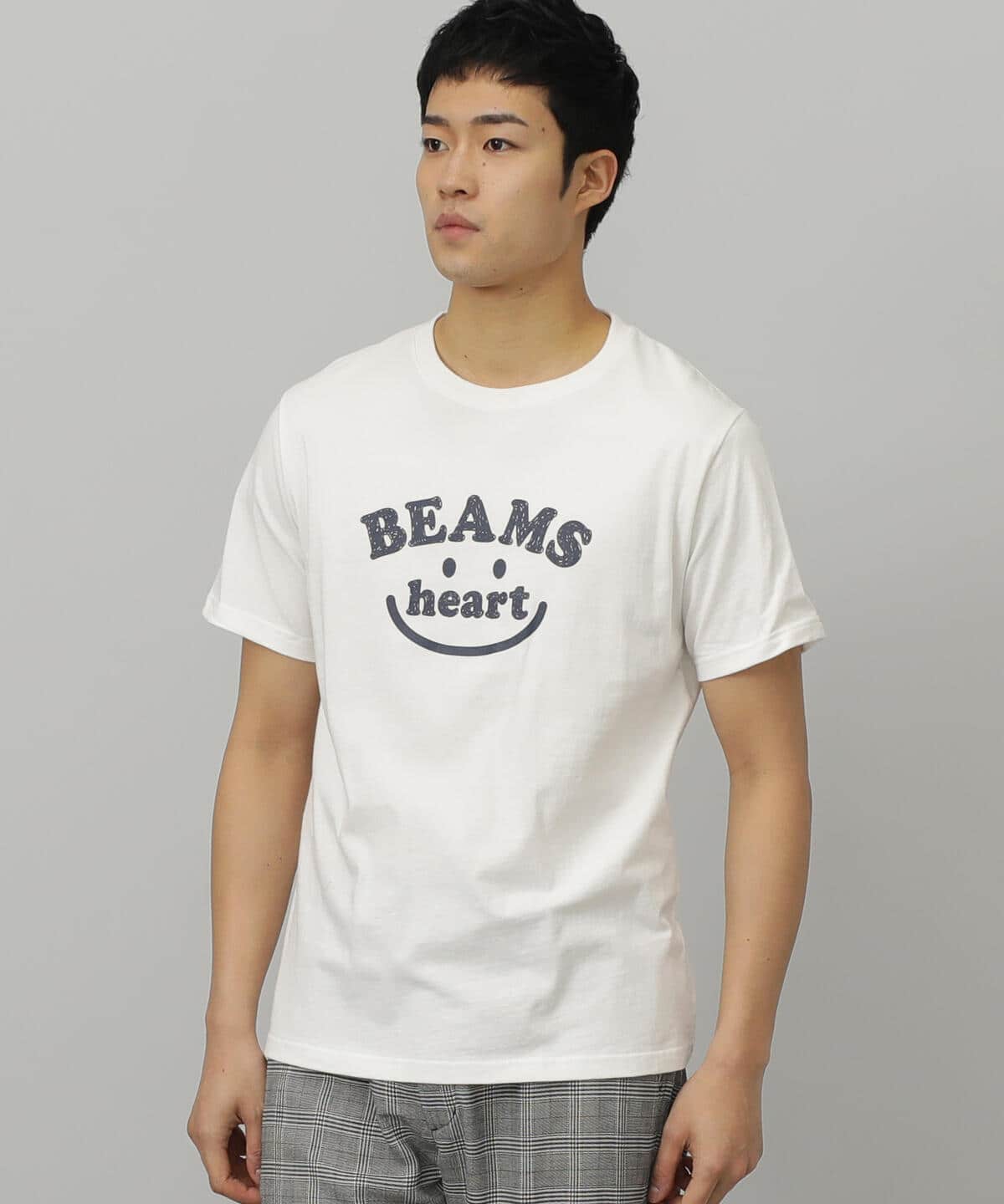 Beams Heart ビームス ハート Men Beams Heart スマイルロゴ Tシャツ Tシャツ カットソー Tシャツ 通販 Beams