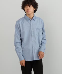 BEAMS HEART / ダブルカラー ストレッチ オックスフォード ボタンダウン シャツ