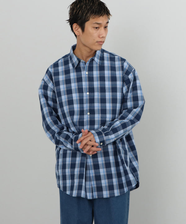 beams japan シャツ　ビッグサイズ