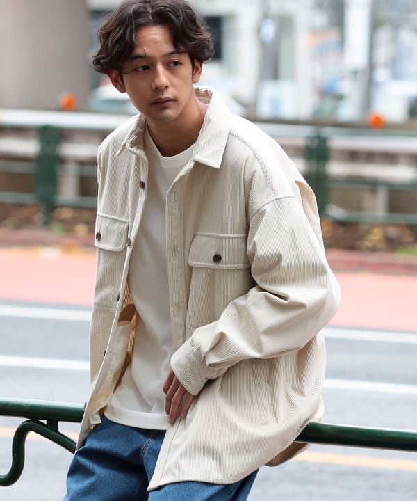 OFF-WHITE デニム生地 ドレスシャツ ジャケット【定価¥116,000】