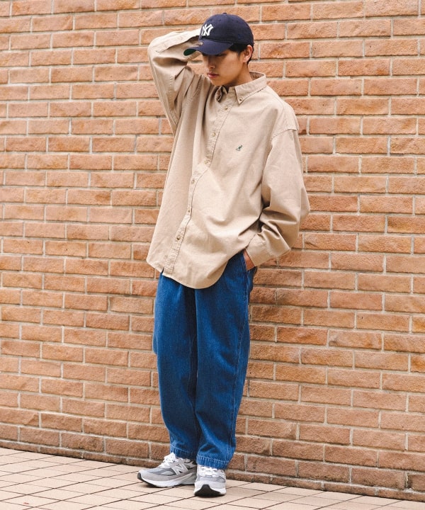 BALMUNG 18AW ジップカフスビッグシャツ 18AW BALMUNG バルムング ジップカフスビッグシャツ