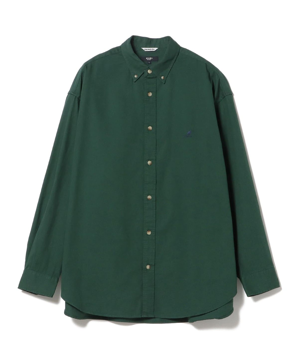 【EXCLUSIVE】KANGOL カンゴール / ボタンダウン ビッグ シャツ シャツ・ブラウス MEN GREEN S 【EXCLUSIVE】KANGOL カンゴール / ボタンダウン ビッグ シャツ シャツ・ブラウス MEN GREEN S