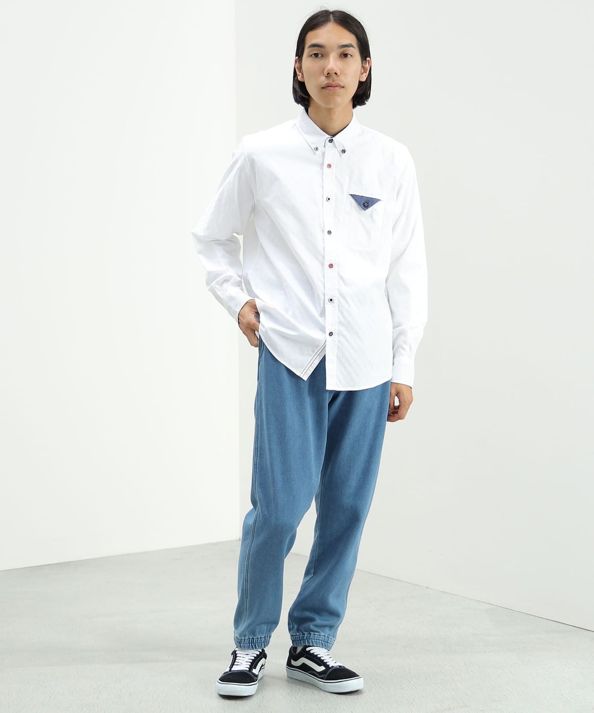 長袖シャツ ロングスリーブエンライドシャツ NR62461 K 【国内