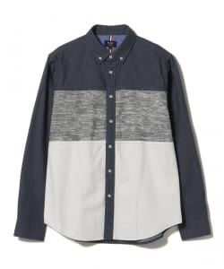 ニット切替 シャツ