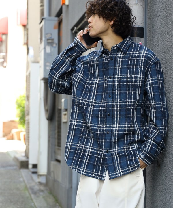 BEAMS HEART BEAMS HEART Outlet] BEAMS HEART / Heavy flannel check