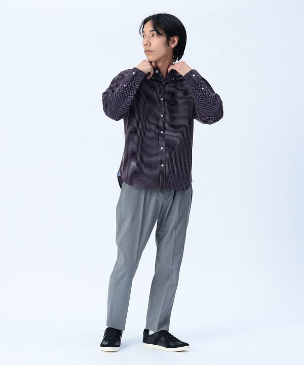 D221457 【専用】BEAMS BOY 刺繍 長袖シャツ BEAMS BOY（ビームスボーイ）の「trepied × BEAMS BOY / 別注