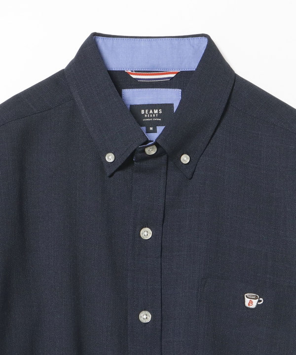 BEAMS HEART（ビームス ハート）コーヒー刺繍 ポリメランジ ロング